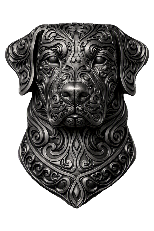 Labrador retriever bust