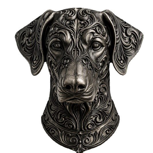 Doberman Full ear bust